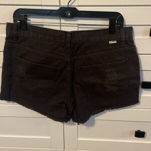 Billabong Jean shorts size 30 black exc cond
